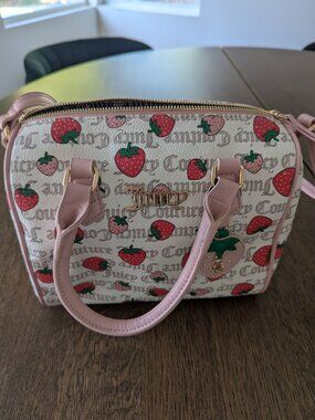 Juicy Couture Freshly Picked Strawberry Satchel